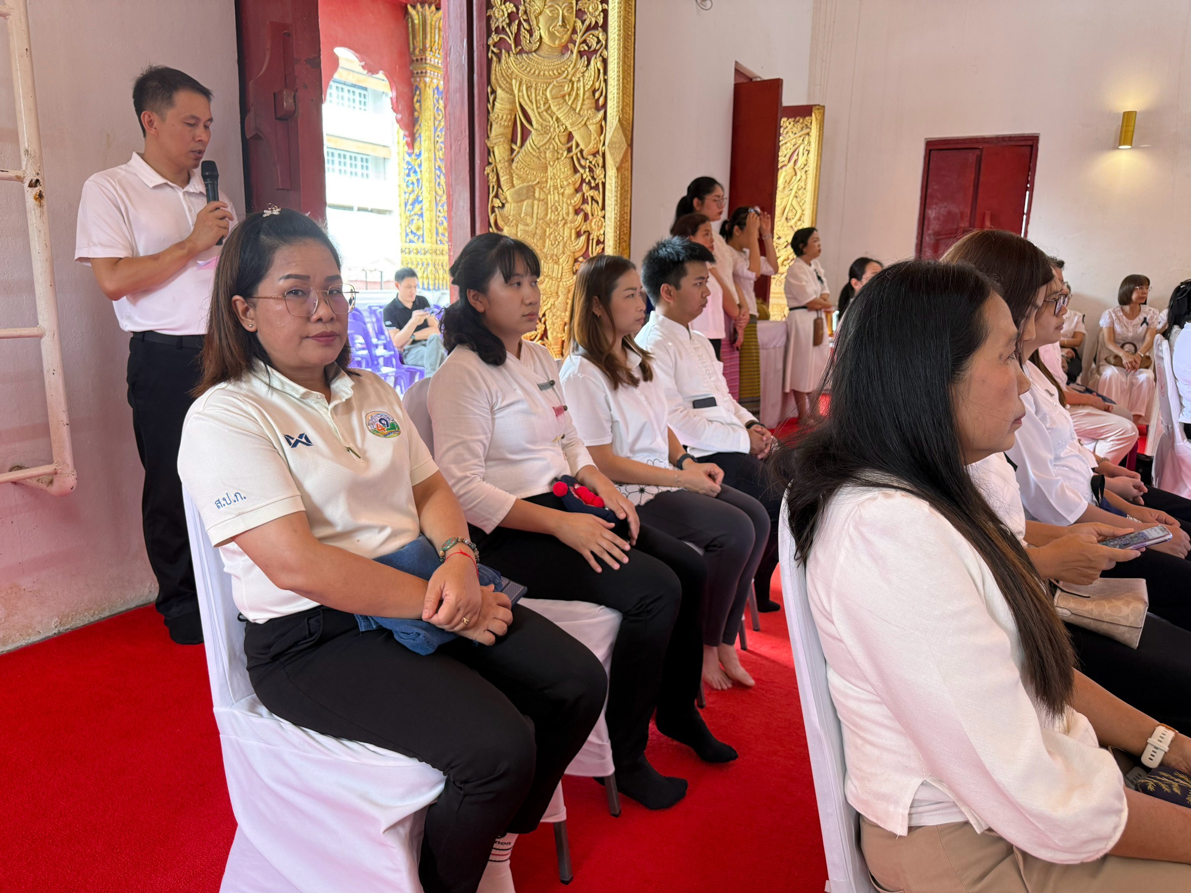 title - ส.ป.ก.แพร่  เข้าร่วมพิธีเจริญพระพุทธมนต์ เจริญจิตภาวนาและกิจกรรมร่วมพลังสร้างสัปปายะสู่วัดด้วย วิถี 5ส